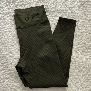 Aerie 7/8 length compressive workout leggings